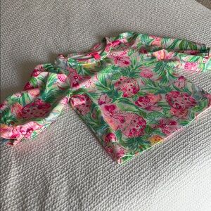 Colorful Floral Long Sleeve Top